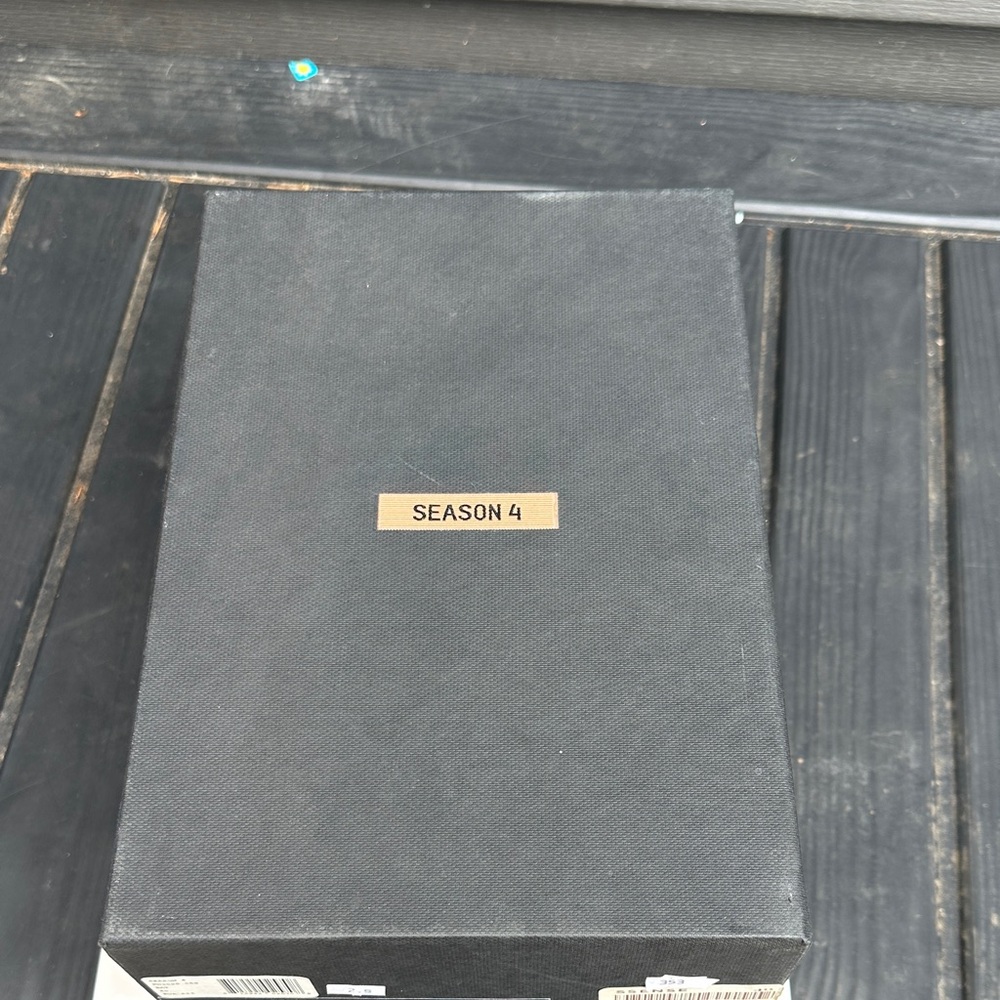 Yeezy season 4 Bat Stretch Canvas Thigh High Boots - Black new in box - Picture 2 of 3